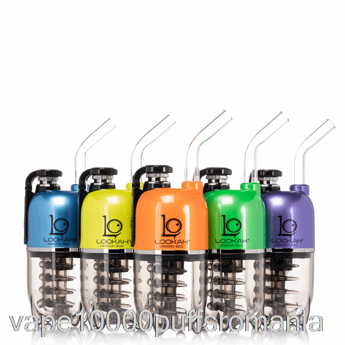 Vape Romania Lookah Dragon Egg E-rig Vapor Kit Curcubeu